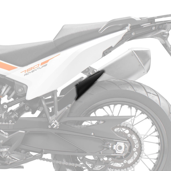 Pyramid Plastics Pyramid hugger extension | matte black | ktm 890 adventure 2021>current